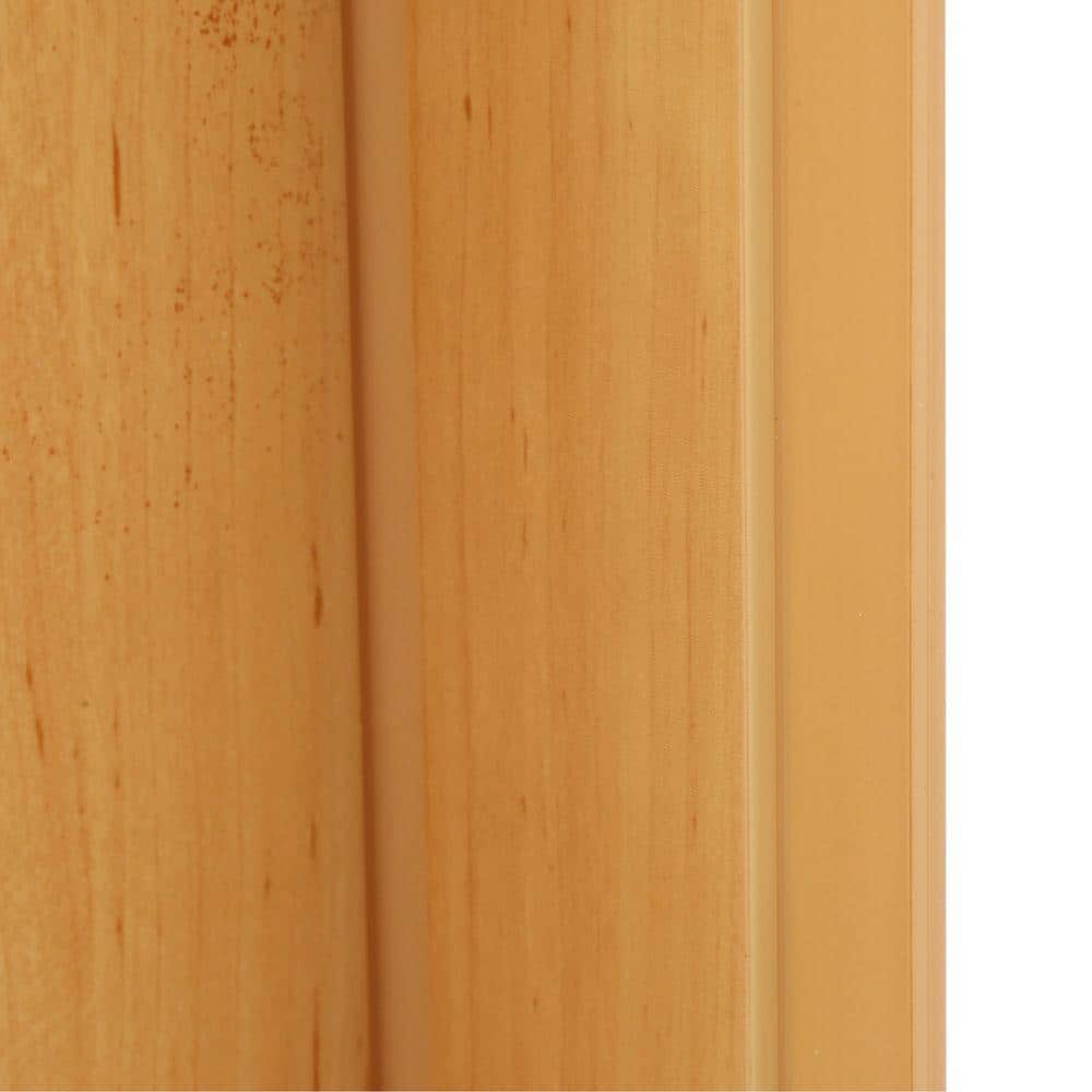 Echo Light Wood PVC Accordion Closet Door