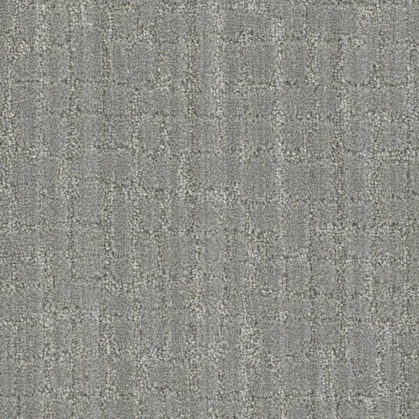 Lifeproof Belle Cove - Canal - Gray 45 oz. SD Polyester Pattern Installed Carpet
