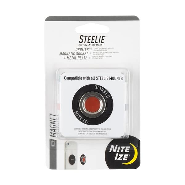 Nite Ize Steelie Orbiter Magnetic Socket and Metal Plate