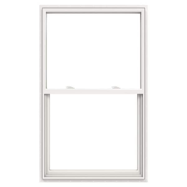 V-2500 36 in. x 60 in. White Vinyl Nailfin Single Hung Tilt Window with Low E, Argon, Screen, and No Grids
