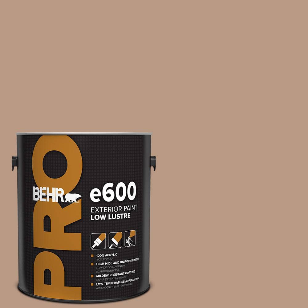 1 gal. #250F-4 Stone Brown Low Luster Exterior Paint price history on PriceWatchPro