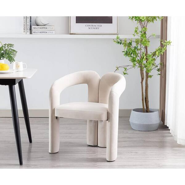 Barrel dining chair 2024 with arms