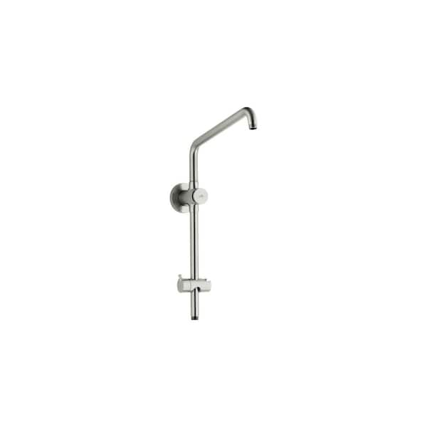 Hansgrohe Croma 21 in. Dual Showerhead and Handheld Showerhead in Brushed Nickel