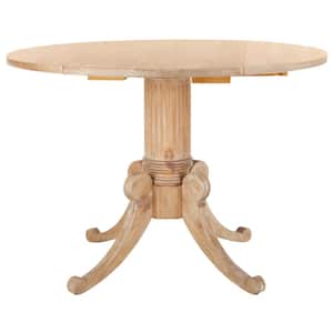Forest Rustic Beige Drop Leaf Dining Table