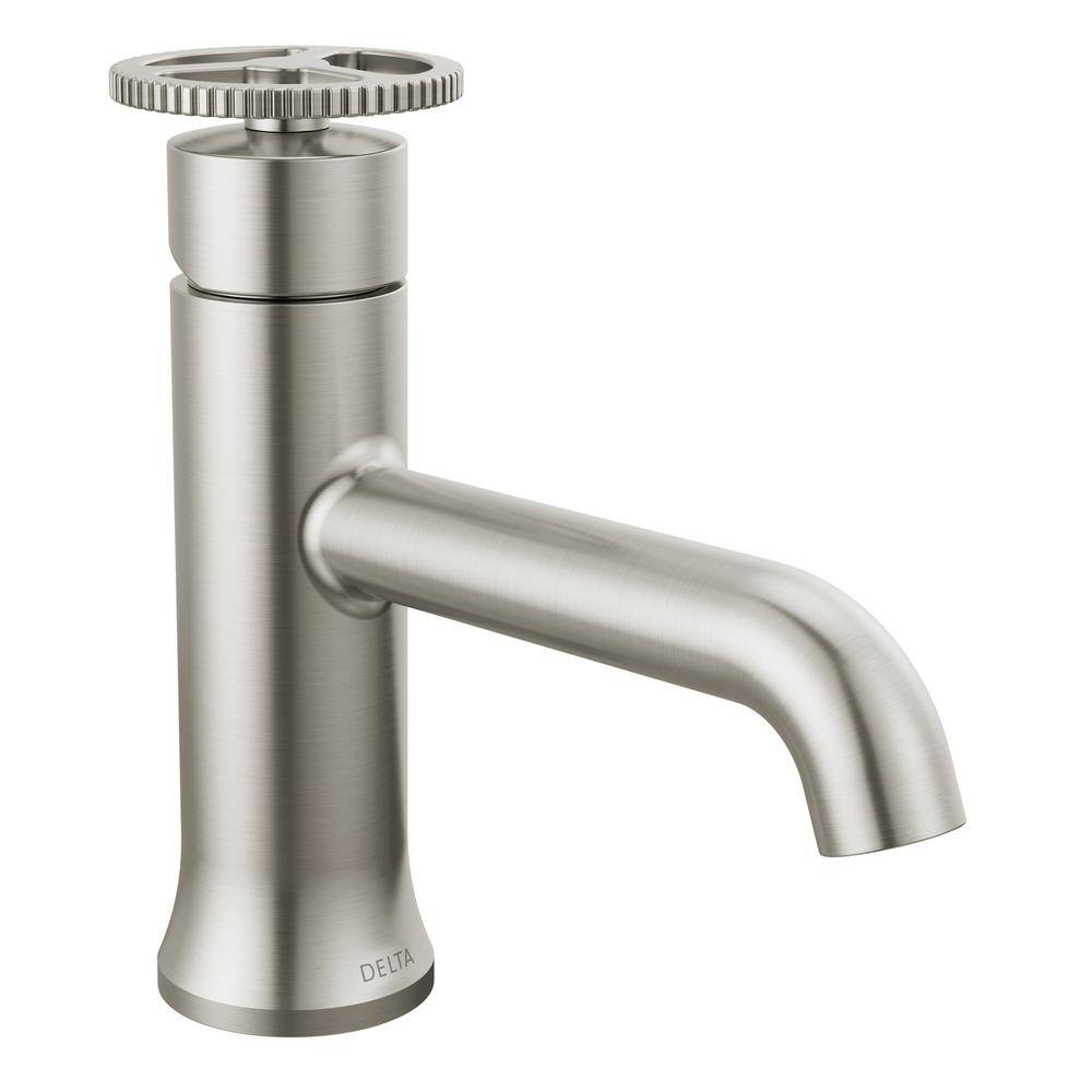 Trinsic Wheel Single-Handle Single-Hole Bathroom Faucet in Stainless price history on PriceWatchPro