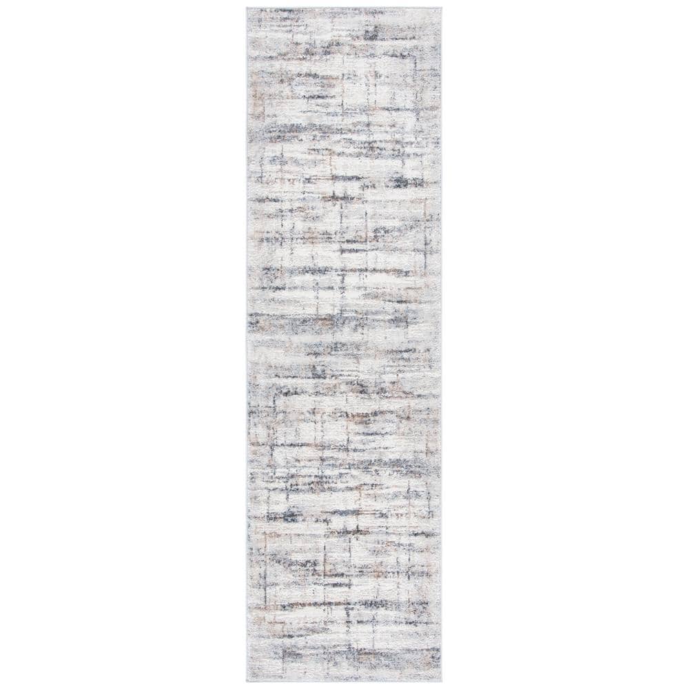 Amelia 2 ft. x 10 Gray/Gold Abstract Runner Rug price history on PriceWatchPro