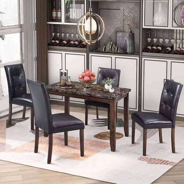 5 Piece Dining Set Table, Home Depot Dining Room Table And Chairs