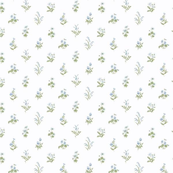 Norwall Mini Garden Spot in Blue and Green