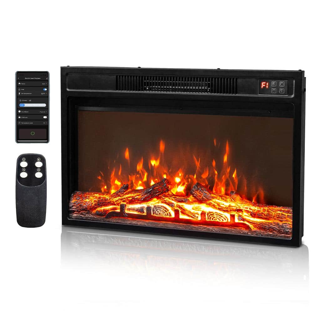 Have a question about Karl home 26 in. Electric Fireplace Insert with