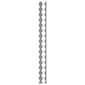 Sheyenne 0.125 in. T x 0.2 ft. W x 4 ft. L Silver Mirror Acrylic Decorative Wall Paneling 28-Pack