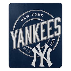 MLB Yankees Campaign Fleece Multi-Colored Throw Blanket