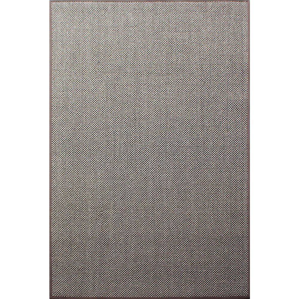 A1 Home Collections A1HC Brown 5x8 ft. Solid Sisal Fiber Area Rugs with NonSkid Latex Backing