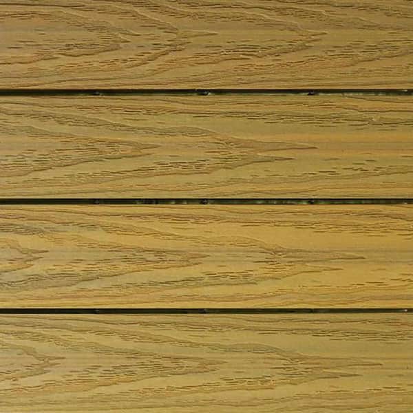 プレミアムピネ　9個セット NewTechWood UltraShield Naturale 1 ft. x 1 ft. Quick Deck Outdoor