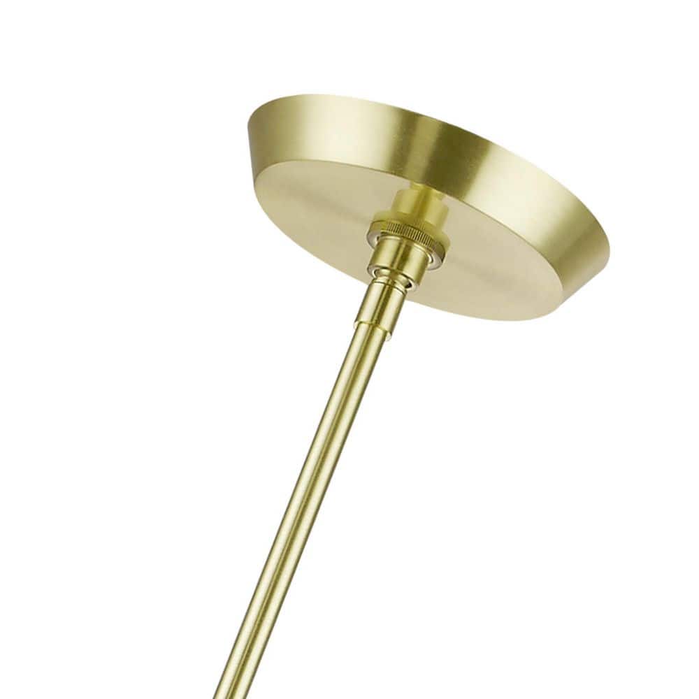 Soho Satin Brass 20-Light Asymmetrical Sputnik Chandelier
