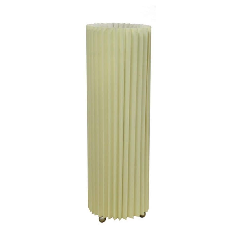 "16.5"" Tall Metal Table Lamp Folded in Ivory Shade" price history on PriceWatchPro