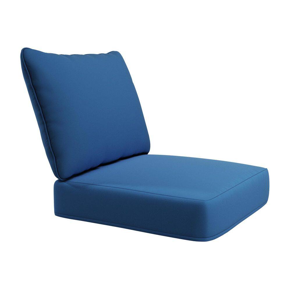 Deep Seat Cushion Set with Sunbrella Fabric and Dual-Layer Foam Core, 24 x 48 in. Regatta price history on PriceWatchPro
