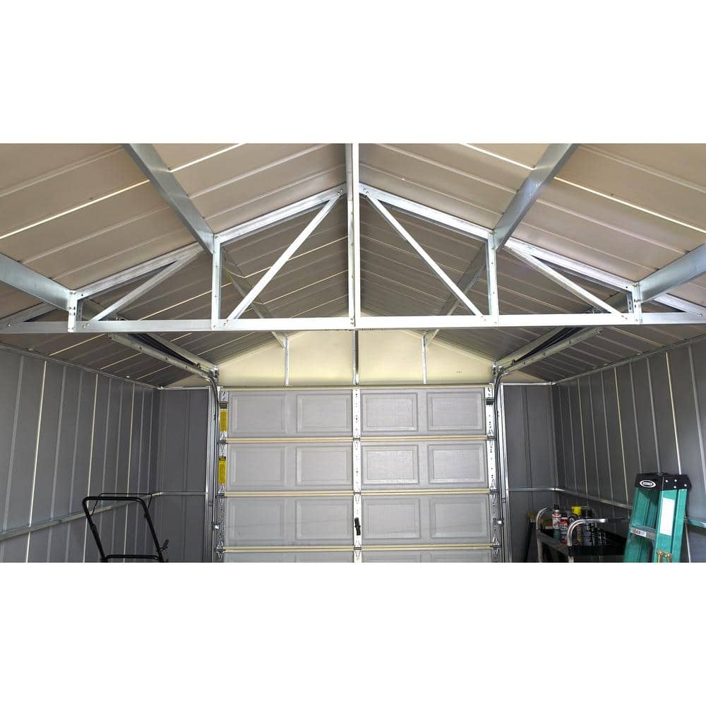 Murryhill 12' x 24' Gray Galvanized Steel Garage Kit