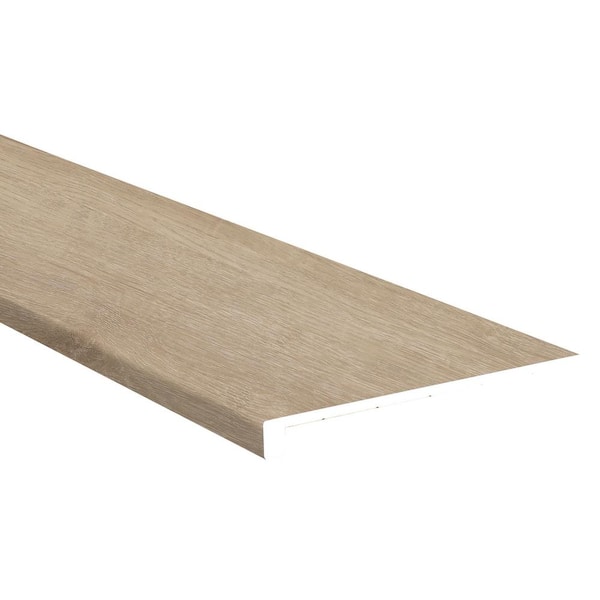 A&A Surfaces Urban Oak 32 mm T x 12.01 in. W x 47.24 in. L Luxury Vinyl Stair Tread Molding (2-Pieces/Case)
