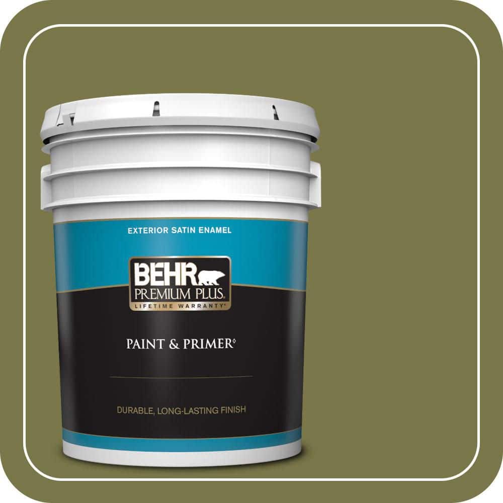 5 gal. #S340-7A Garnish Satin Enamel Exterior Paint & Primer price history on PriceWatchPro