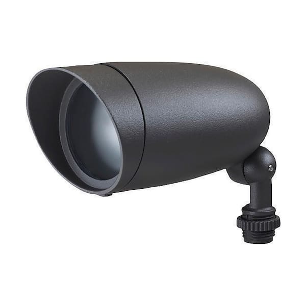 SATCO Low Voltage Dark Gray Hardwired Integrated LED Landscape Flood Light