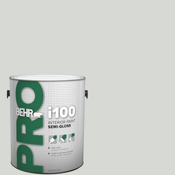 BEHR PRO 1 gal. #710E-2 Pensive Sky Semi-Gloss Interior Paint
