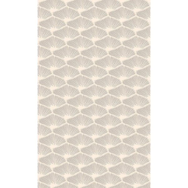 Walls Republic Creme Art Deco Print Non-Woven Paste the Wall Textured Wallpaper 57 sq. ft.