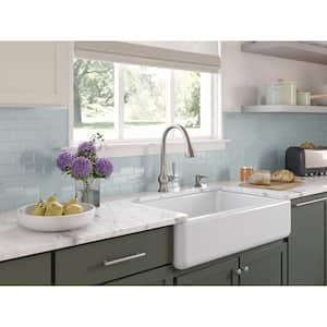 Capilano Single-Handle Pull-Down Sprayer Kitchen Faucet with Boost Technology in Vibrant Stainless