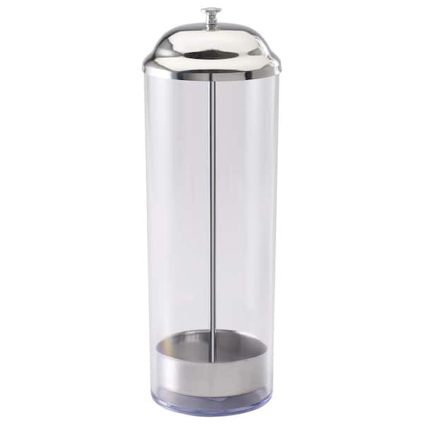 Stainless Steel Straw Dispenser with Top