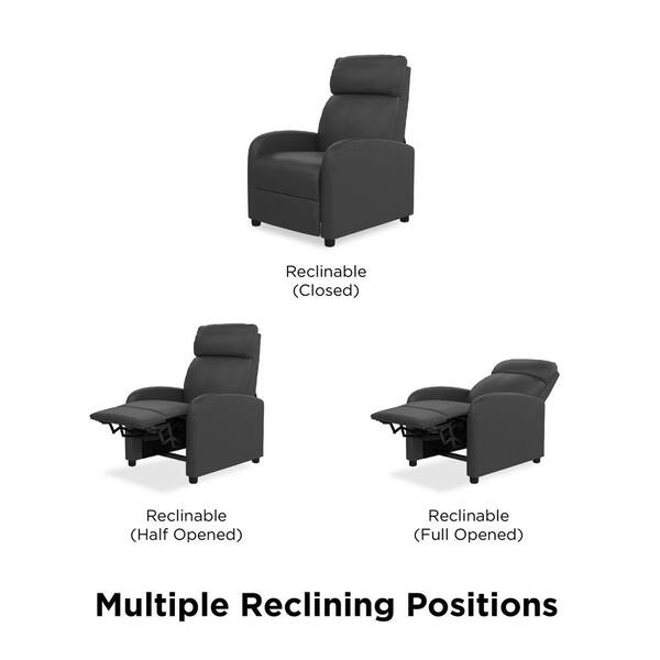 one piece recliners