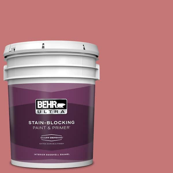 BEHR ULTRA 5 gal. #150D-5 Deep Bloom Extra Durable Eggshell Enamel Interior Paint & Primer