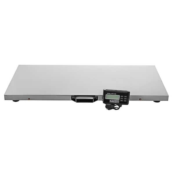 880 lbs. x 0. 2 lbs. 40.6 in. x 20.9 in., Stainless Steel Vet Scale, Livestock Scale Shipping Scales Large Platform