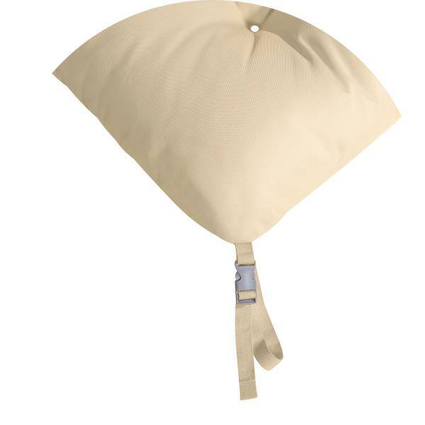 Classic Accessories 21 in. W x 19 in. D x 22.5 in. H Square Seat Back Patio Chair  Cushion in Soft Beige, Stripe 62-280-010301-EC - The Home Depot