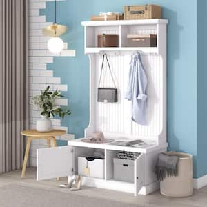 White best sale hall cupboard