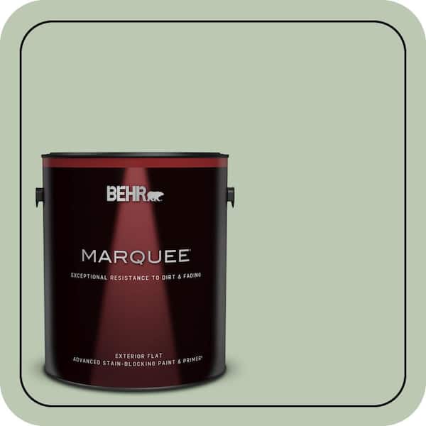 BEHR MARQUEE 1 gal. #MQ6-45 Composed Flat Exterior Paint & Primer