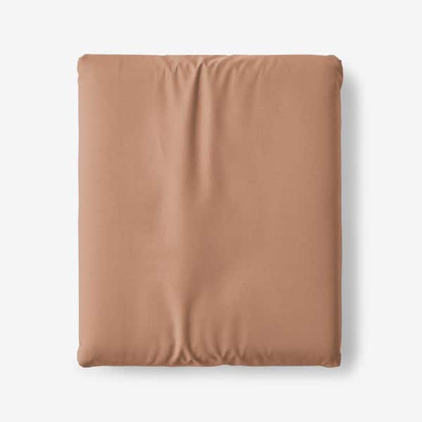 Company Cotton Percale Clay Cotton Percale Full Fitted Sheet