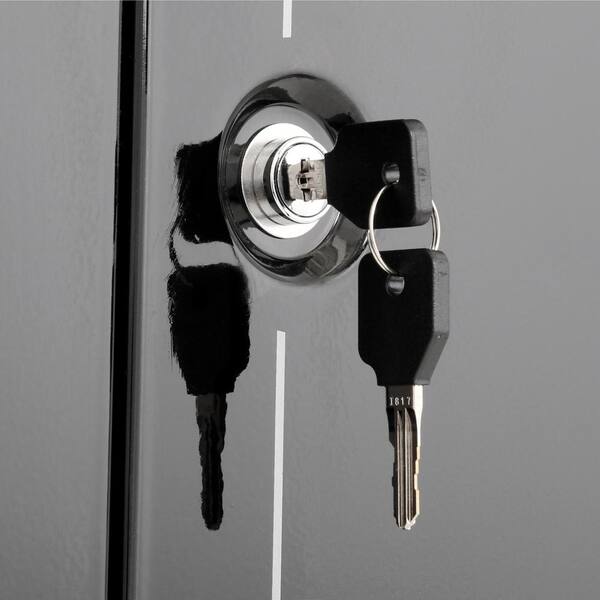 Stack On 18 Gun Key Lock Security Cabinet Black Gcb 18c The Home Depot