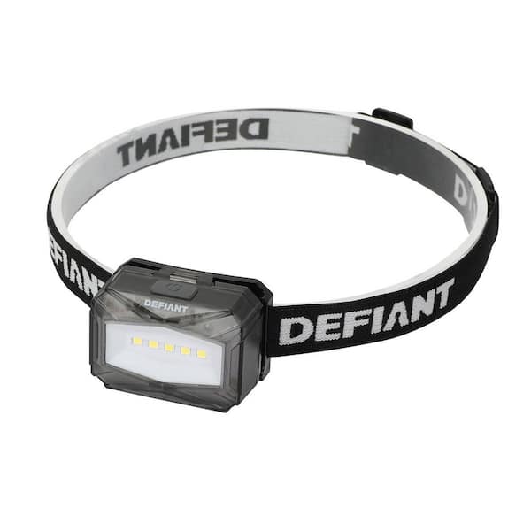 Defiant 150 Lumen Alkaline Headlamp 00536 - The Home Depot