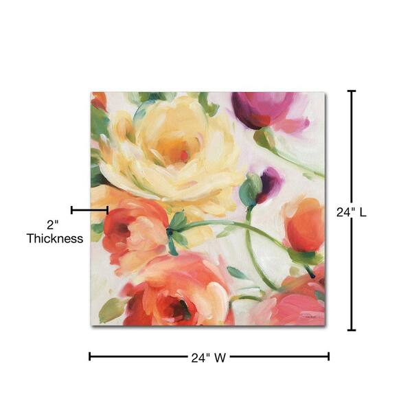 Floral Gift Wrap 16ft x 30in