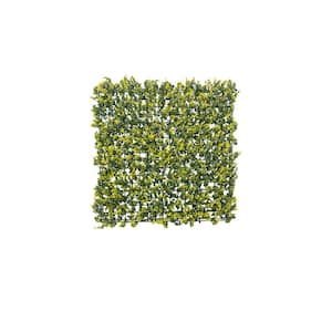 20 in. x 20 in. Yellow Buxus Artificial Hedge Greenery Panels (6-Piece)