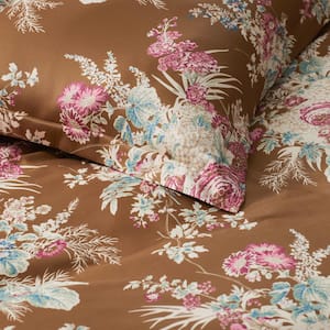 Villa D’Ascoli Malti Floral Stripe Sateen Sham