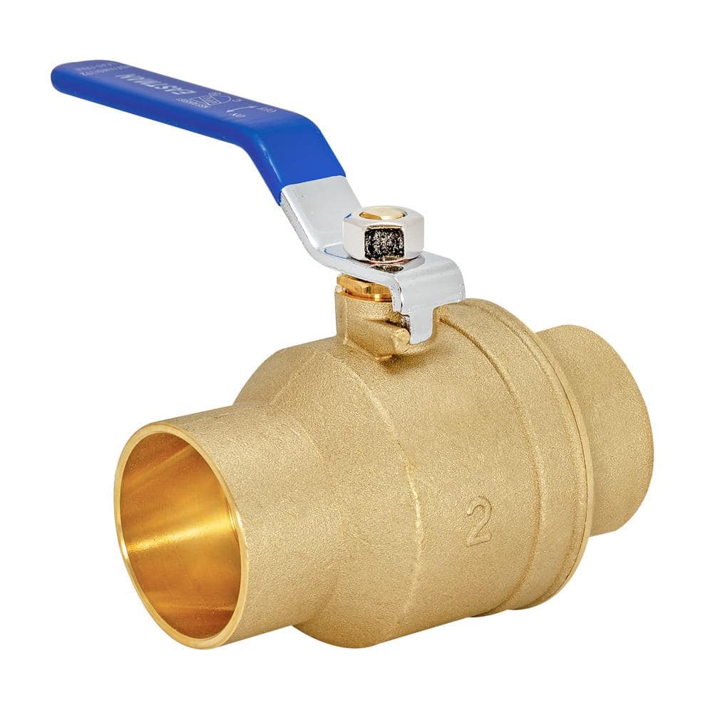 2 in. x 2 in. Brass Sweat C x C Full Port Ball Valve price history on PriceWatchPro
