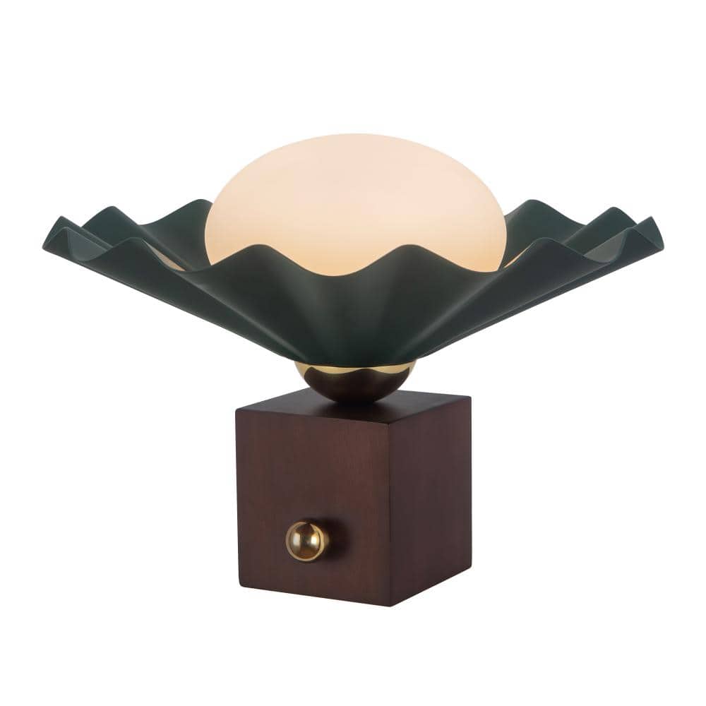 Furrow 9-in Pine Green Table Lamp price history on PriceWatchPro