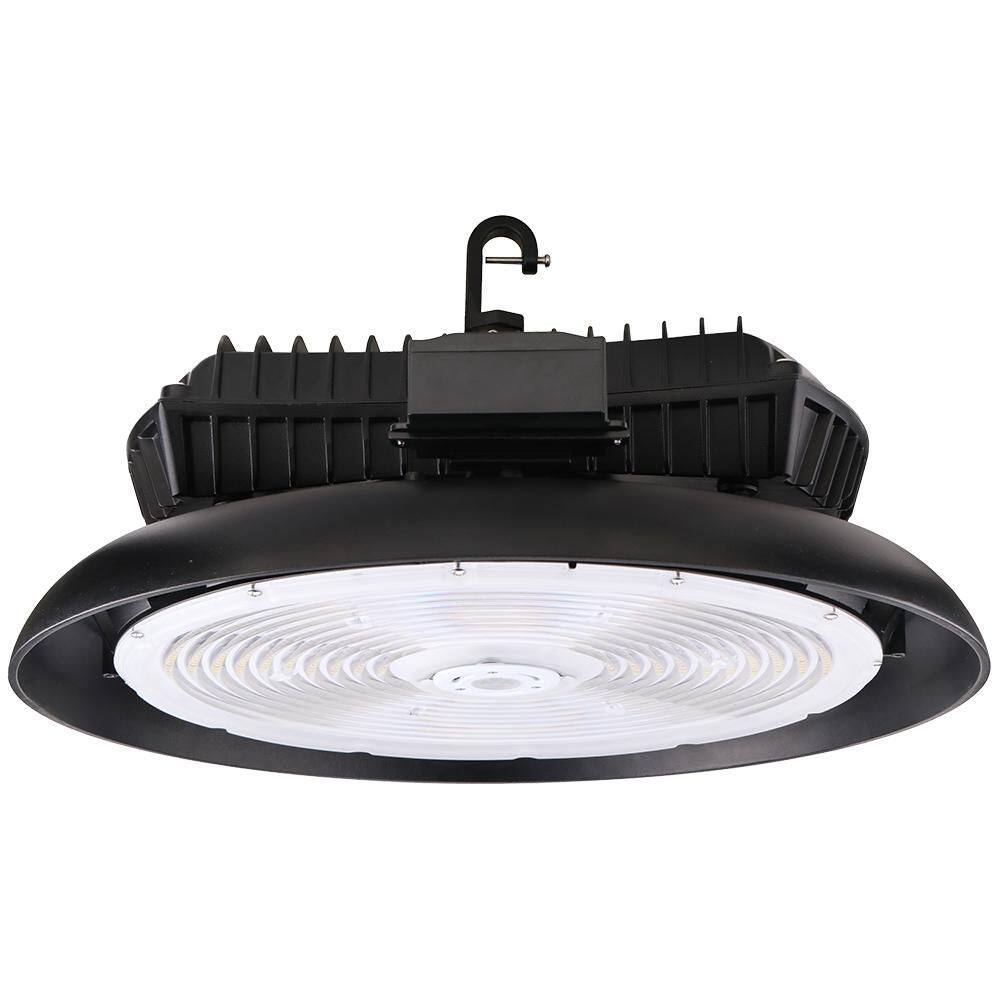 1.5 ft. 400-Watt Equivalent Integrated LED Dimmable Black High Bay Light, 5000K price history on PriceWatchPro