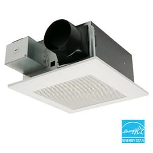 WhisperFit DC, Pick-A-Flow 50,80,110 CFM ENERGY STAR Quiet Ceiling Bathroom Exhaust Fan w/Flex-Z Fast Install Bracket