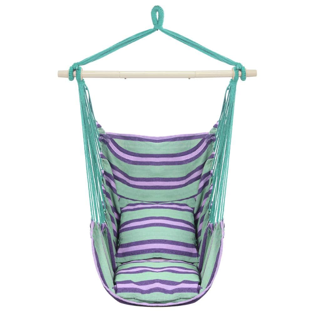 2.6 ft. Fabric Hammock Chair Swing with Cushions price history on PriceWatchPro