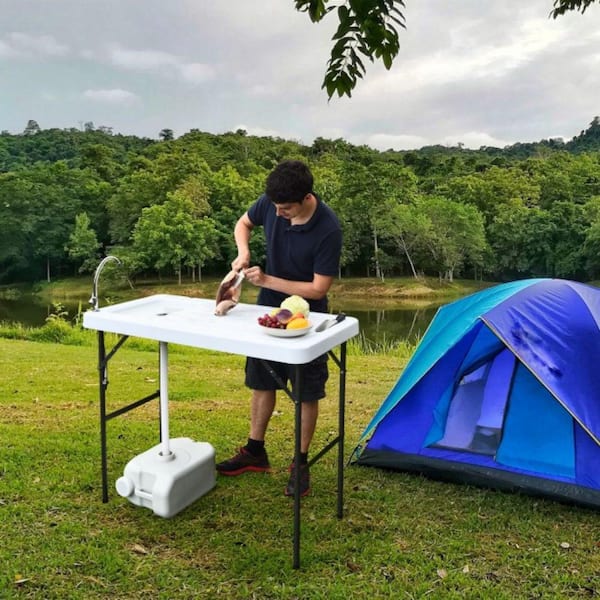 Outdoor Folding Portable Fish Hunting Cleaning Cutting Table