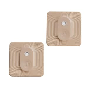 BLU H and T Mocha, Bluetooth Temperature and Humidity Sensor, IP54 Rated Water and Dust-Resilient (Pack of 2)