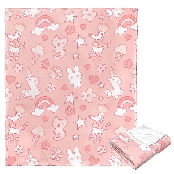 THE NORTHWEST GROUP Cartoon Network's Power Puff Girls Silk Touch Multi-Color Throw Blanket Everything Nice