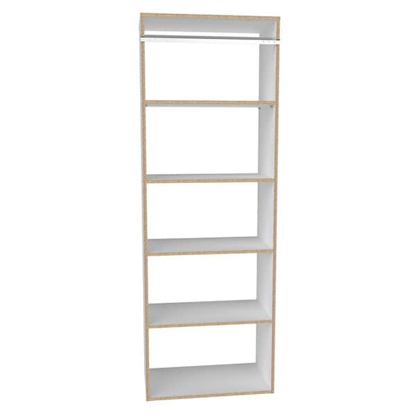 Competitiv ClosetMaid BrightWood 31.75-in W x 19.67-in D White Solid  Shelving, shelf for closet