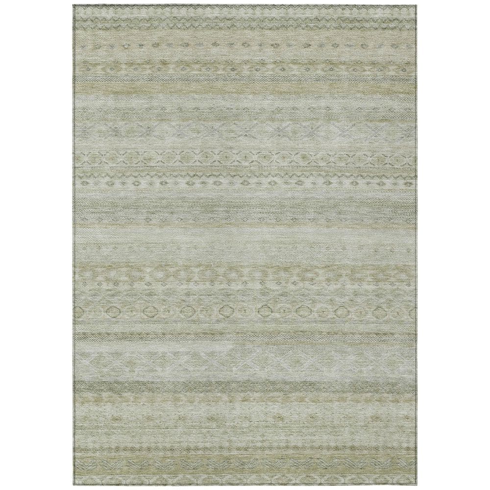 Chantille Machine Washable Indoor/Outdoor Abstract ACN2722 Beige 8 ft. x 10 ft. Area Rug price history on PriceWatchPro
